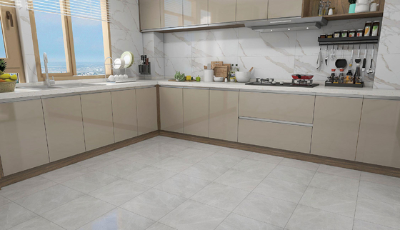 400x400mm Màu Xám Matt kính gạch gạch gạch gạch trong nhà tường sàn