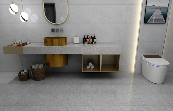 Lớp lót gốm màu xám không trượt 400x400mm
