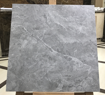 Matte Glazed Xám 400x400mm Nội thất gạch gạch gạch gạch gạch chống axit và đá cẩm thạch nhìn cho xây dựng