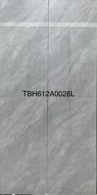 Carrara gốm Pocerlain gạch đánh bóng kính bóng màu xám sàn tường văn phòng 600x1200mm