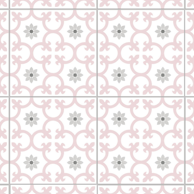 Chất liệu thô 250x250mm Hoa hồng gạch gạch gạch gạch gạch gạch gạch gạch và tường chống trượt cho nhà bếp và phòng tắm