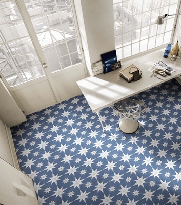 Đồ gạch 250x250mm sàn cho nhà bếp và Blue Ceramic Đô thị Tile cho phòng ngủ