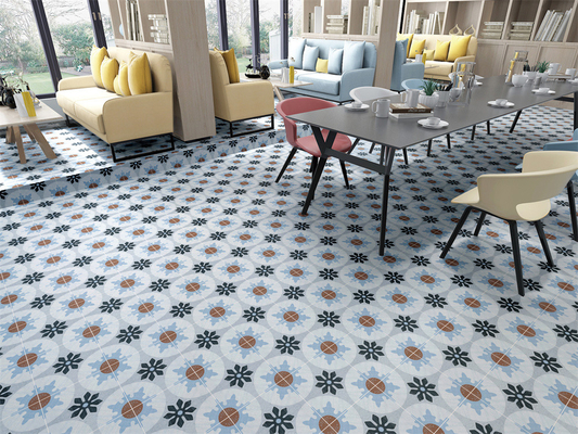 Chất chống trầy xước màu xám 20x20cm Retro tường và sàn nội thất gạch gạch gạch gạch cho phòng khách và phòng ăn