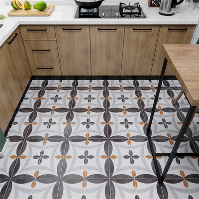 Đá lửa màu xám 200x200mm Bức tường nội thất và sàn gạch gạch gạch cho ban công và phòng ngủ