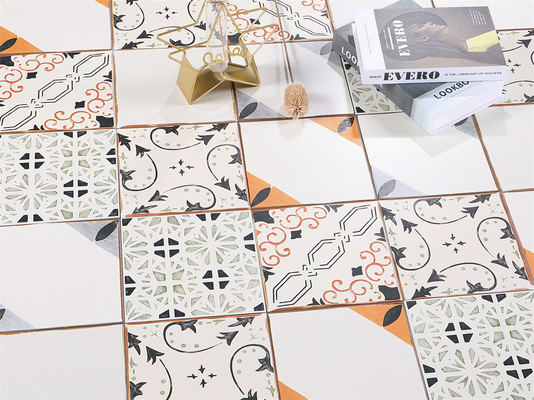 Chất chống mòn màu beige 20x20cm Bên trong tường gạch gạch gạch gạch cho phòng khách và phòng ăn