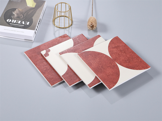 Chống mòn Đỏ 20x20cm Bên trong sàn gạch gạch gạch gạch gạch gạch gạch cho phòng ăn và nhà 4 phong cách