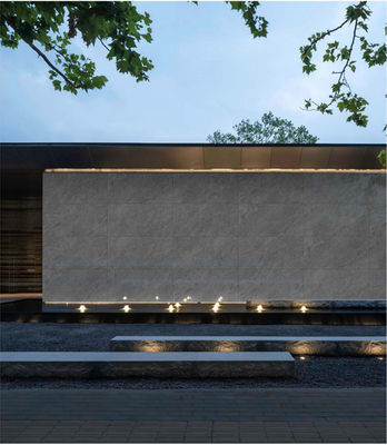 Sức bền 60x120cm Xám Matte ngoài trời rèm nền tường gốm sứ gạch cho tòa nhà và sân thượng