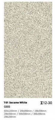 Bạch tía màu xám chống trượt sàn sàn sàn cho sân bên ngoài và ban công 600x900x30mm