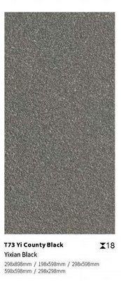 Đen Xám 600x1200x18mm Lớp gạch nhựa ngoài trời