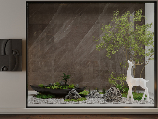 Tấm đá thiêu kết xám bóng 1420x2700mm cho sàn văn phòng