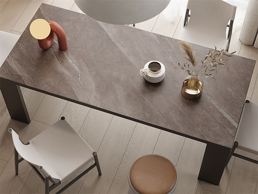 Không trượt đá cát màu xám đá sơn 1420x2700mm