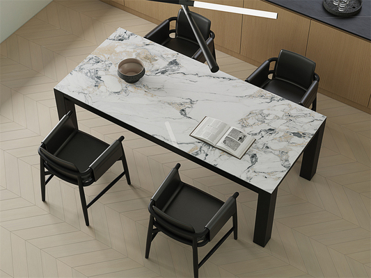 Tấm đá nung kết mài bóng chống trượt 1600x3200mm