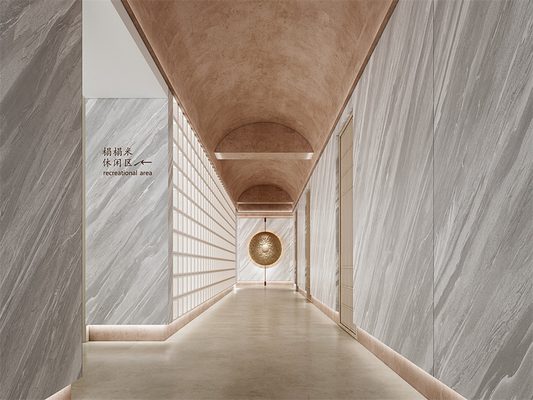 Sàn ngoài chống axit 1600x3200mm Matt Porcelain Sintered Stone Slab Slab lớn cho căn hộ và ban công