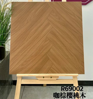 Herringbone 600x600mm Brown gỗ gạch gạch gạch gạch và sàn cổ cho phòng khách