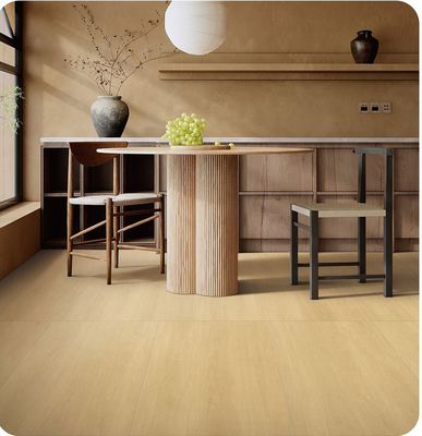 Gạch Porcelain Vân Gỗ Nâu Sáng 600x1200mm Loại AAA