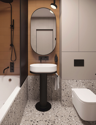 Gạch ốp tường porcelain Baby Face AAA Grade 600x1200mm