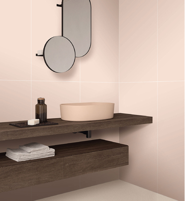 Bức tường nội thất màu hồng 48 