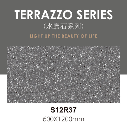 Gạch lát nền trong nhà Terrazzo Porcelain 600x1200mm chống trượt