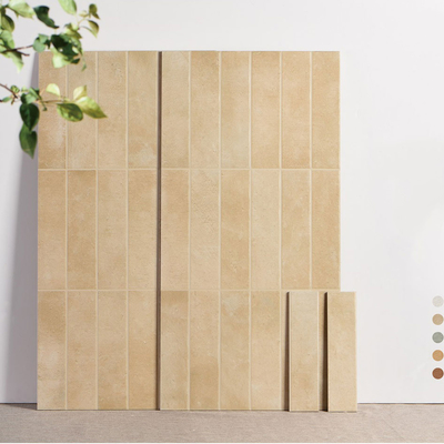 Màu vàng nhạt 40x80cm khuôn mặt trẻ em gạch tường sứ trang trí cho phòng ngủ và trung tâm mua sắm