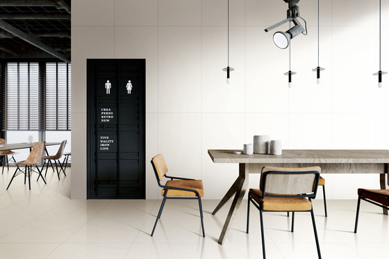 Beige tường và sàn mềm kính gạch sứ kết cấu hiện đại 60x120cm cho phòng ăn