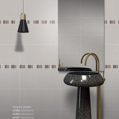 SGS bên trong tường gạch và 300x600mm Xám toàn thân gạch sứ cho trang trí ban công