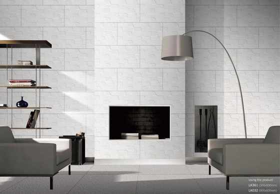 Gạch nền màu xám và tường ngoài trời 30x60cm gạch sứ toàn thân cho nhà