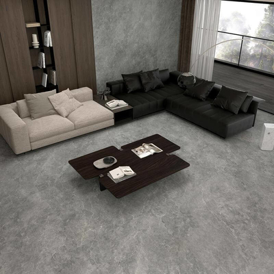 Phía bên trong tường hình vuông 1200x1200mm SGS Baby Face Porcelain Tile And Marble Look Grey Tiles And Balcony And Decor
