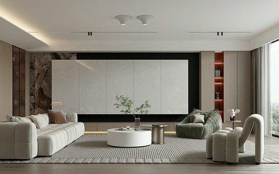 Gạch thân thiện với môi trường 900x1800x9mm chống vi khuẩn bên trong tường đồ sứ kính gạch sàn đánh bóng cho phòng khách và phòng ngủ