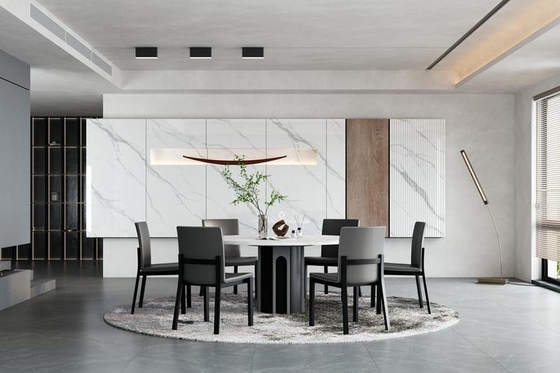 Carrara trắng 900x1800x9mm gốm sứ đánh bóng gạch kính sàn nội thất và sàn tường cho phòng khách