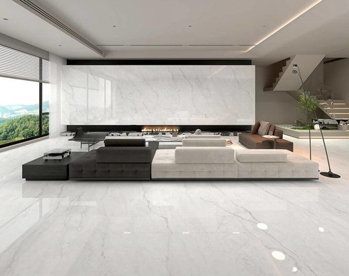 Chất chống axit sàn trong nhà kính gạch sứ đánh bóng 1200x1800x9mm Để xây dựng phòng ngủ chống ẩm