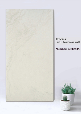 Không trượt Beige Và Xám 600x1200mm Mềm chạm Matt ngoài trời bức tường rèm gạch dày cho công viên