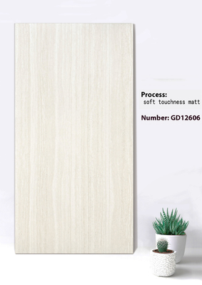 Beige Và Xám 600x1200mm Không mờ Nhẹ nhàng Nhấp nháy Matt nền rèm tường gạch cho vuông