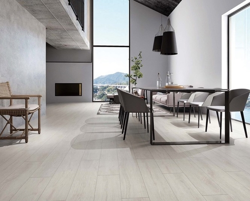 Xám và Beige 200x1000mm dải sứ gỗ cho phòng tắm và dự án chống vi khuẩn trong nhà sàn dải