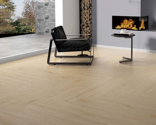 Chất chống ẩm 200x1200mm Dải sứ gỗ màu vàng nâu Dải sàn thân thiện với môi trường Để trang trí