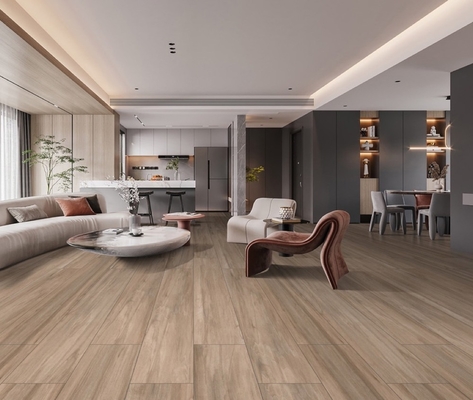 Lớp AAA Brown gỗ gốm gạch 250x1500mm cho phòng khách