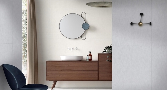 Ánh sáng màu xám chống vi khuẩn 400x1200mm Matt Porcelain kính gạch cho dự án và xây dựng