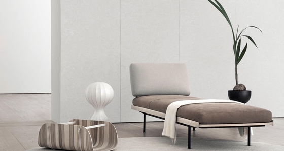 Đồ gạch lửa và kiểu dáng màu xám sáng 400x1200mm Matt Porcelain Grated Tile cho phòng khách và nhà bếp