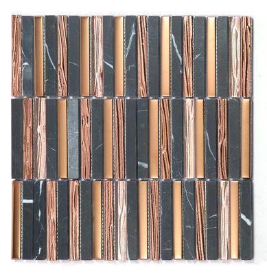 Gạch khảm đá tự nhiên 282x294mm bền bỉ cho tường nội thất văn phòng và phòng khách