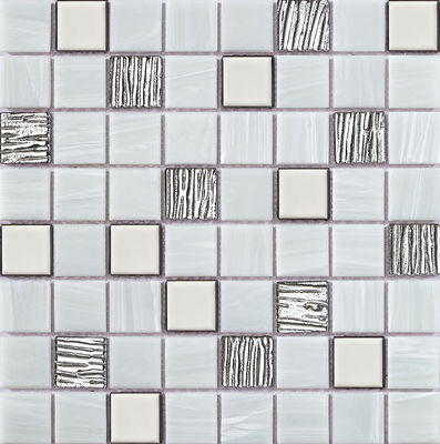 Gạch mosaic hồ bơi bằng kính 304x304mm cho trang trí và dự án