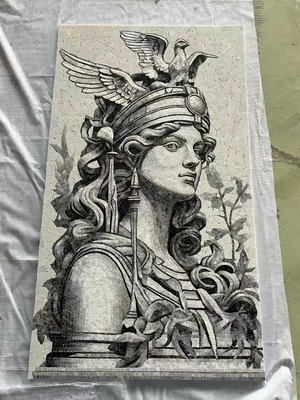 Gạch Mosaic Nghệ Thuật Kháng Khuẩn và Chống Trơn Trượt Dùng Trang Trí và Thiết Kế Nội Thất 6 kiểu