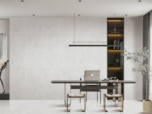 Bề mặt khuôn 600x1200mm Màu be bên trong sàn Trang trí chống ẩm Gạch sứ Matt cho mặt bàn và ngôi nhà