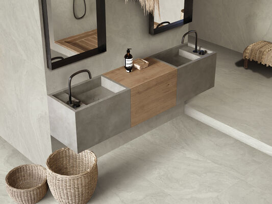 Xanh môi trường và phong cách Beige 600x1200mm Matt với khuôn bề mặt gốm sứ gạch cho xây dựng và dự án