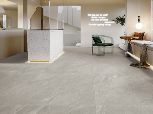 Kháng trầy xước màu xám 600x1200mm Matt với bề mặt porcelain khuôn cho văn phòng và tòa nhà