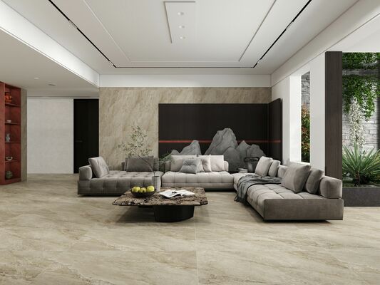 Durable and Eco-friendly Gray Indoor Floor 600x1200mm Mould Surface Matt Porcelain Tiles For Bedroom and Living Room