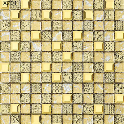 Gạch Mosaic Kính và Kim Loại Sang Trọng Bền Đẹp Dùng Cho Hồ Bơi, Phục Chế và Cải Tạo