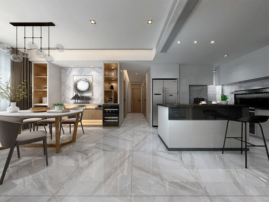 800x800mm Màu xám nhạt mịn sơn gạch sứ lớp AAA