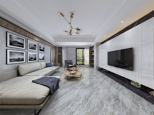 Gạch Porcelain Mài Bóng Herme Grey 800x800mm Loại AAA