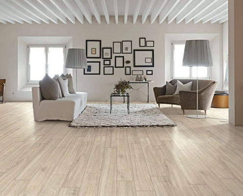 20x120cm 0,0005W.A Ngói gỗ sứ màu xám cho phòng khách 9.5mm