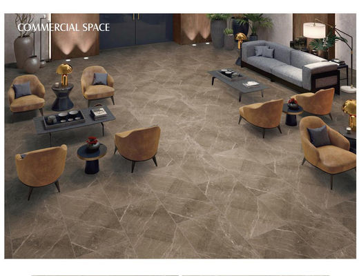 600x1200mm Matt Glassed Vitrified Porcelain Floor Tiles Xám nâu đá cẩm thạch