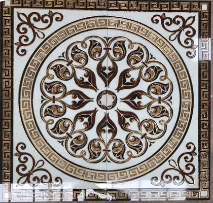 ISO13006 120x120cm Pha lê đánh bóng thảm sàn phòng khách 9.5mm
